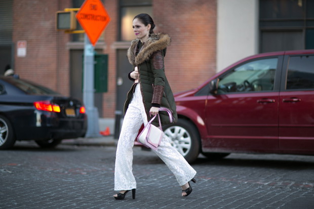 Street fashion: modelki off duty w Nowym Jorku