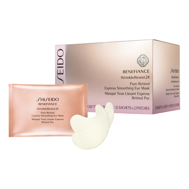 Shiseido - płatki pod oczy z retinolem