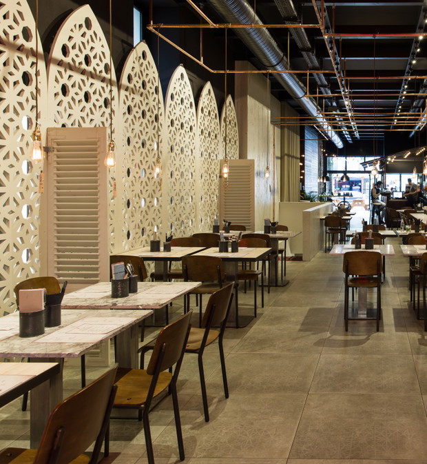 Stylowe wnętrza: indyjskie klimaty we frankfurckiej restauracji
