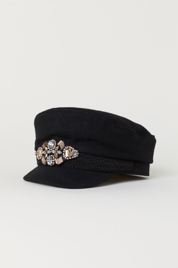 Czapka bosmanka z aplikacjami H&M