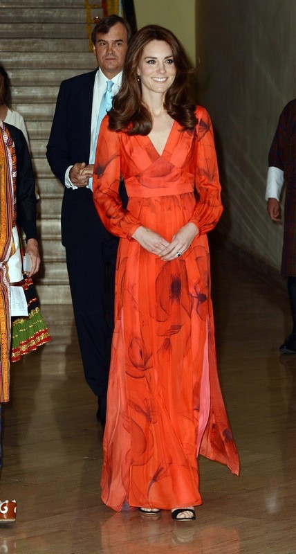 Księżna Catherine z wizytą w Indiach. Zobacz stylizacje!