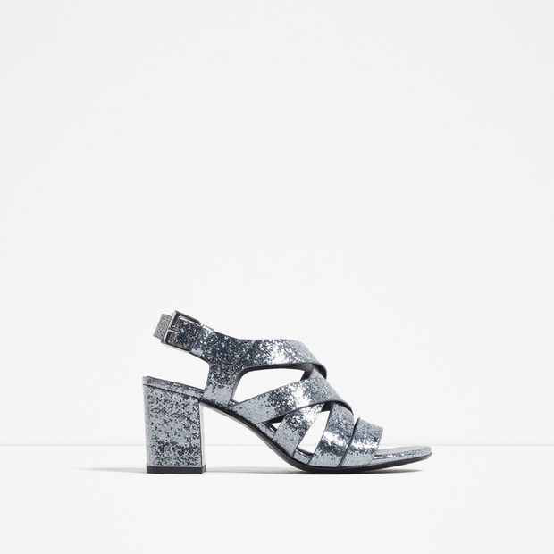 Metaliczne buty trendy 2016