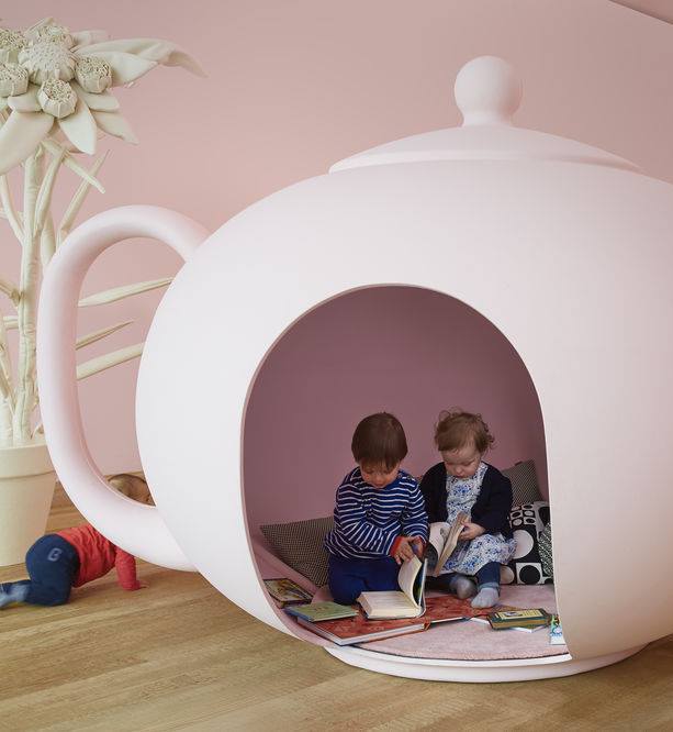 VitraHaus na różowo
