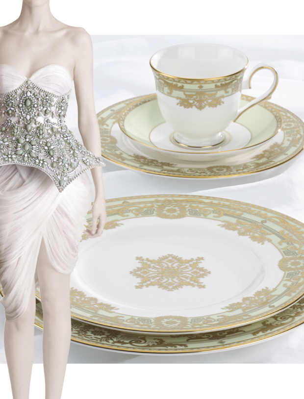 Marchesa: piękne suknie i...porcelana! fot. mat. pras. Lenox
