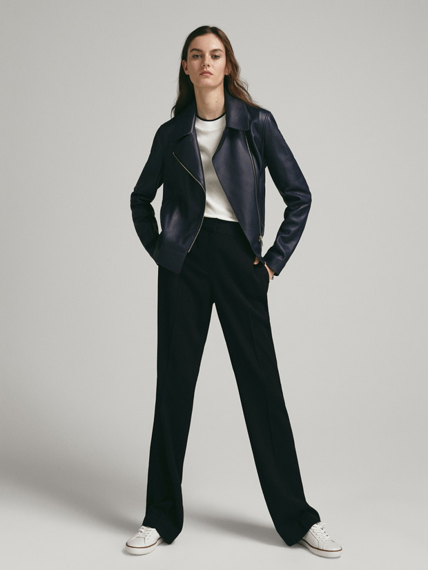 Massimo Dutti, skórzana ramoneska, 999 zł