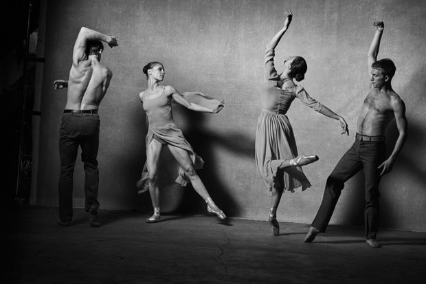 Tancerze New York City Ballet na fotografiach Petera Lindbergha