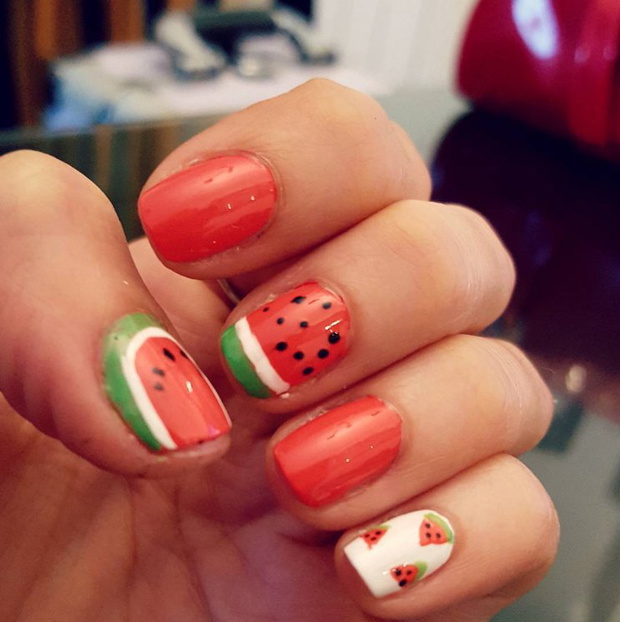 Fruit Manicure - owocowe paznokcie na lato, fot. @itxykun