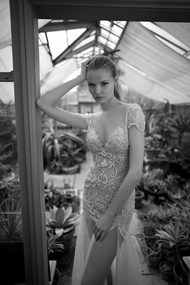 Magdalena Frąckowiak w sukniach ślubnych Berta Bridal