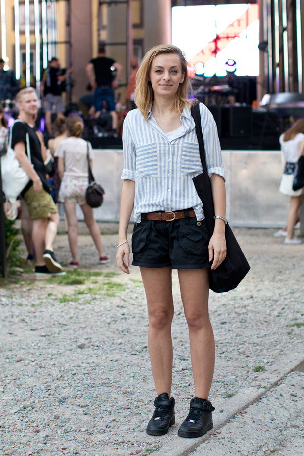 Street fashion: H&M Królestwo, fot. Kasia Napiórkowska