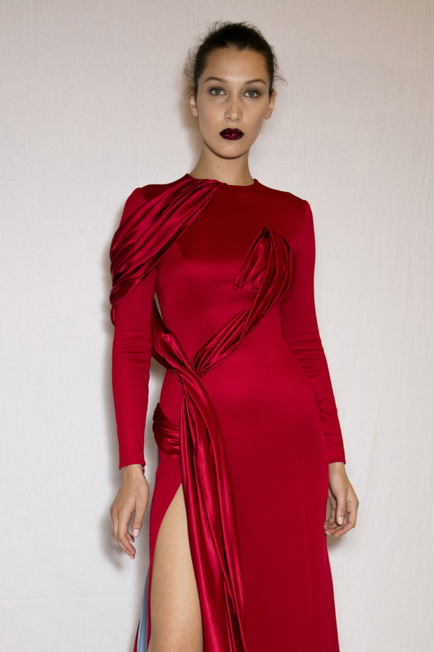 Atelier Versace haute couture jesień-zima 2016/2017 - backstage