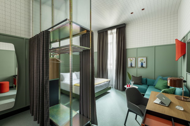 Butikowy hotel Room Mate Giulia w sercu Mediolanu, fot. Ricardo Labougle