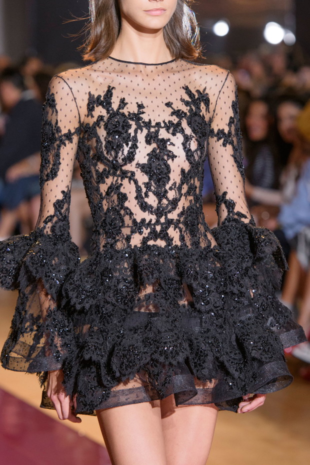 Zuhair Murad haute couture jesień-zima 2016/2017 - detale, fot. Imaxtree