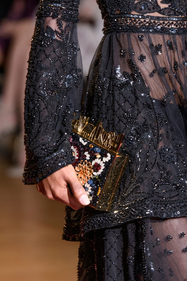 Zuhair Murad haute couture jesień-zima 2016/2017 - detale, fot. Imaxtree
