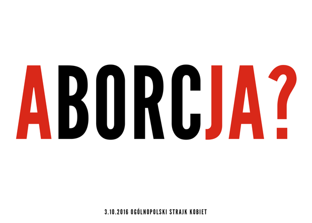 Czarny protest: plakaty od Pogotowia Graficznego