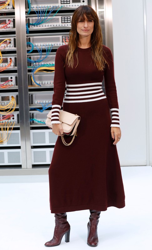 Gwiazdy na Paris Fashion Week wiosna-lato 2017