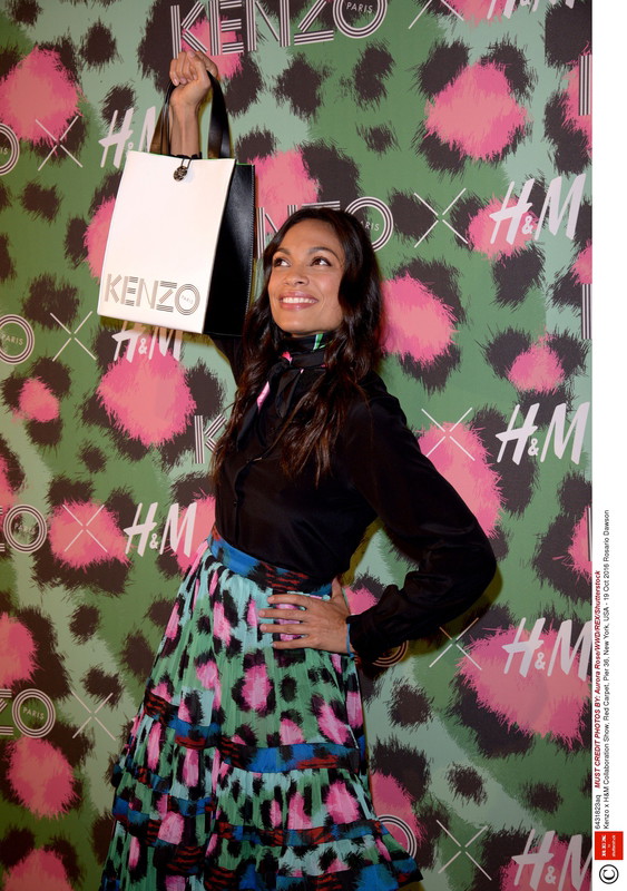 Gwiazdy na pokazie Kenzo x H&M w Nowym Jorku