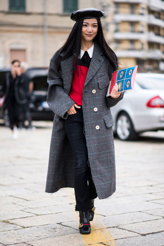 Modne nakrycia głowy street fashion