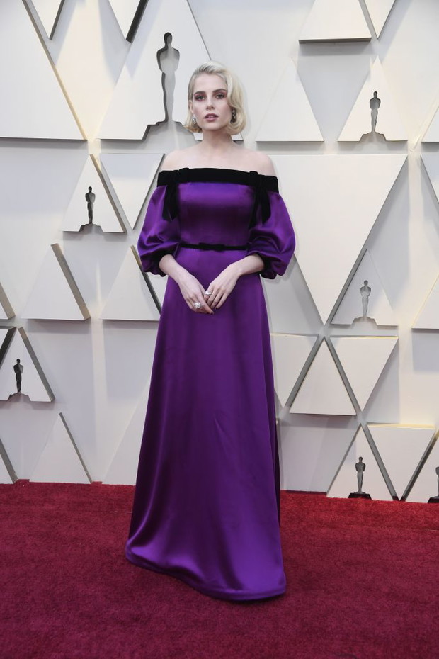 Oscary 2019: Lucy Boynton w sukni Rodarte