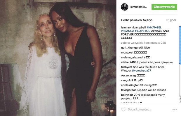 Nie żyje Franca Sozzani. Jak żegna ją branża mody?