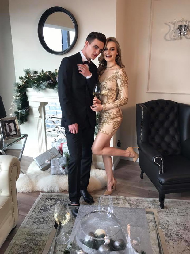 Patryk Grudowicz i Karolina Pisarek w świątecznej kampanii Lou