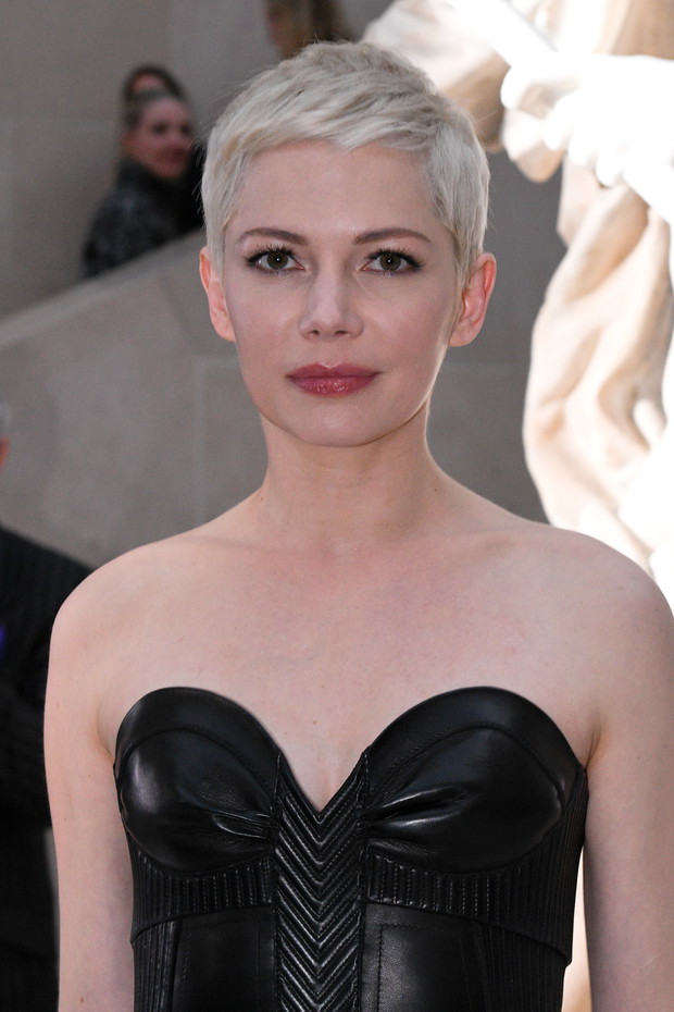 Włosy w kolorze Nordic White, Michelle Williams, 2017 rok