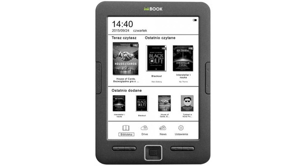 Czytnik e-Booków inkBOOK Classic, 299 zł