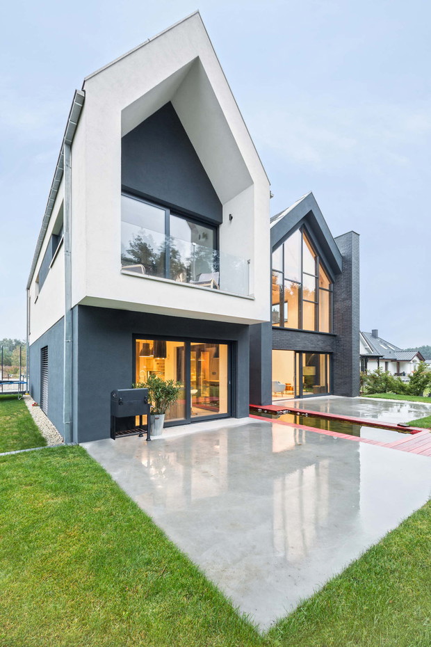 Dom w Polsce: Fence House, proj. Mode:lina Architekci