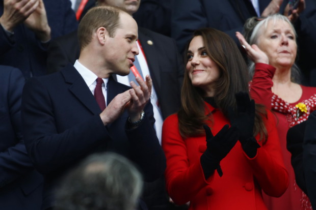 Kate Middleton i książę William, 2017 rok.