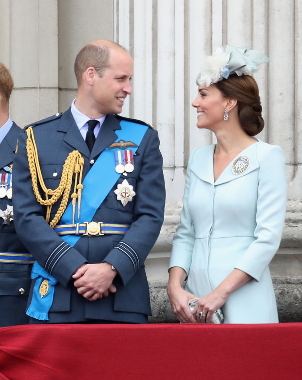 Kate Middleton i książę William, 2018 rok.