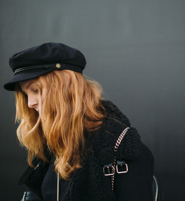 Street fashion: modelki off duty na London Fashion Week AW17