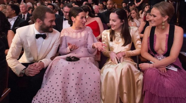 #Oscars2017 - Oscary na Instagramie @360dakota.johnson