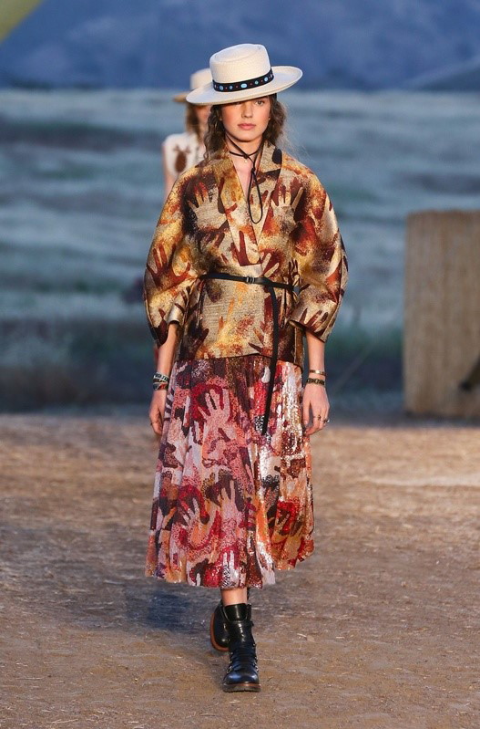 Dior Restort 2018 - ponczo