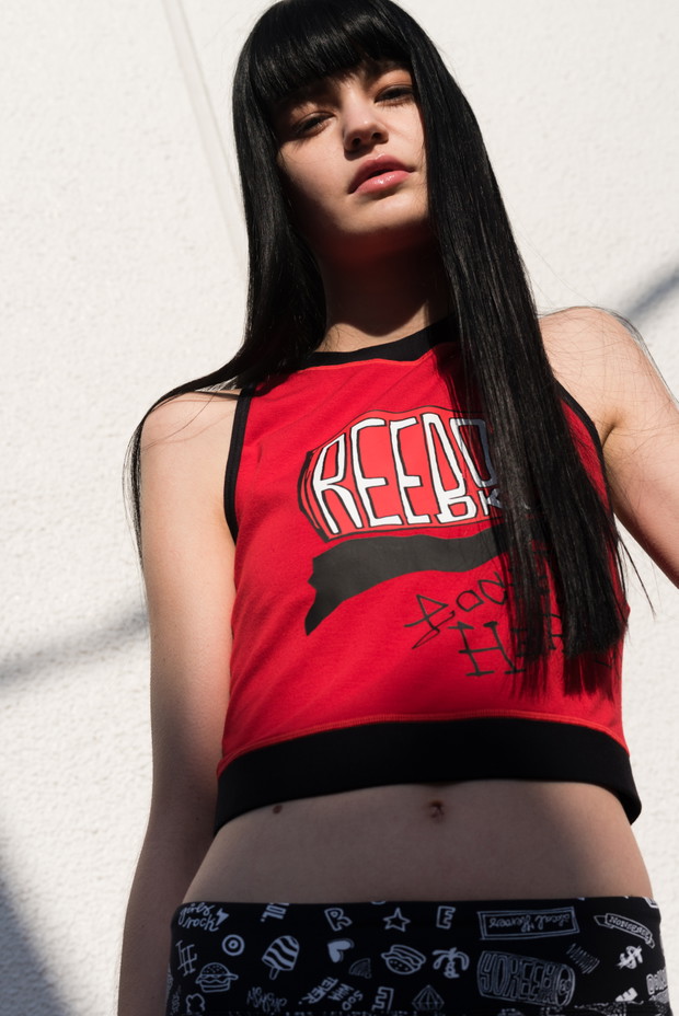 Local Heroes x Reebok - top z napisem