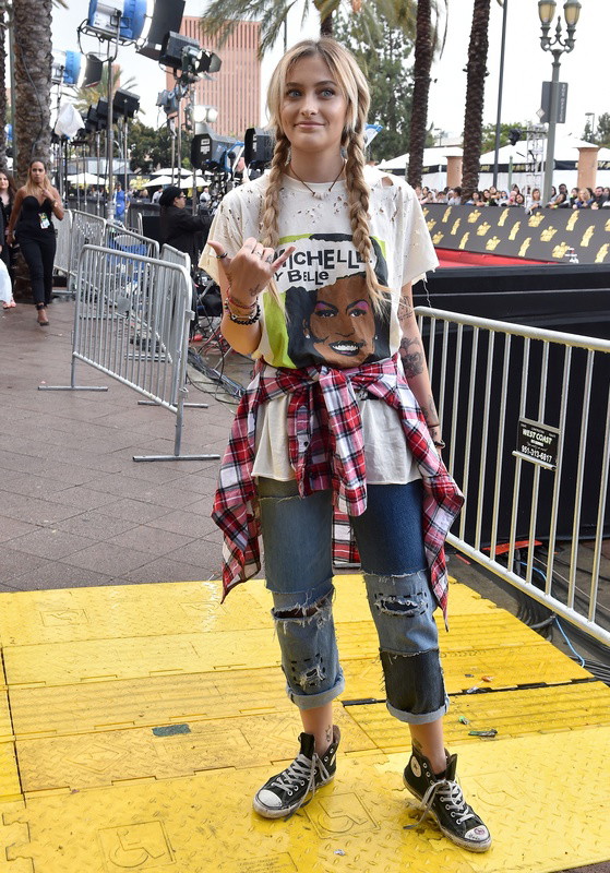 Paris Jackson na MTV Movie Awards 2017