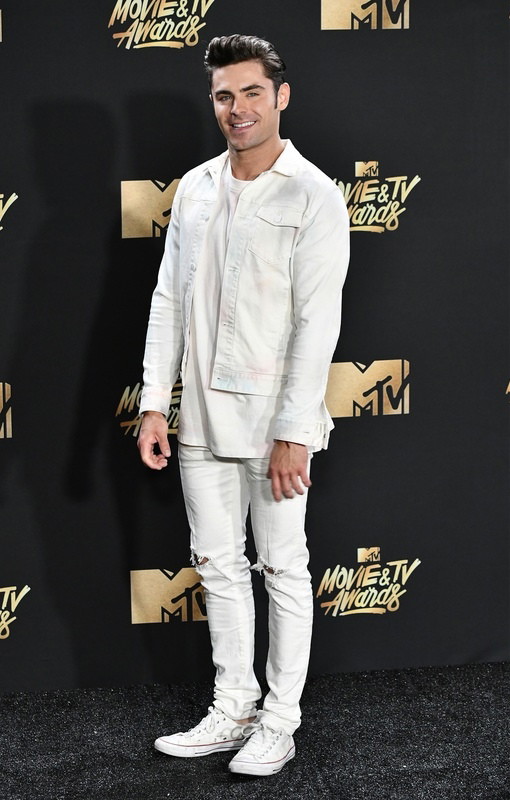 Zac Efron na MTV Movie Awards 2017