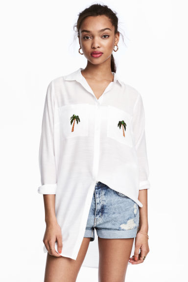 Biała bluzka H&M
