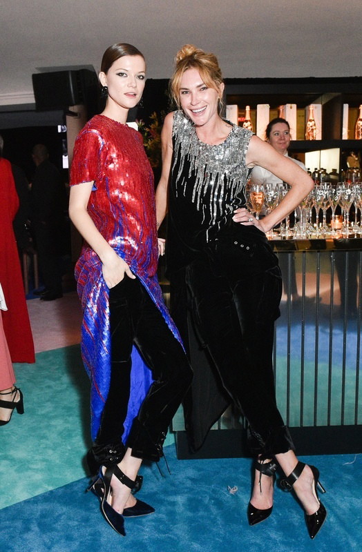 CFDA Awards 2017: Kasia Struss i Erin Wasson (obie w stylizacjach Monse)