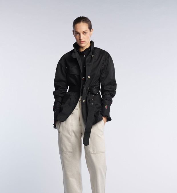 Czarna kurtka Isabel Marant Pre-Fall 2017