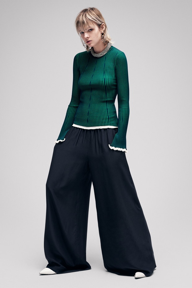 Zielony sweter Alexander Wang