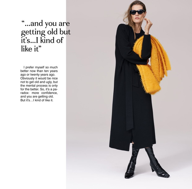 Małgosia Bela w lookbooku Zara Timeless