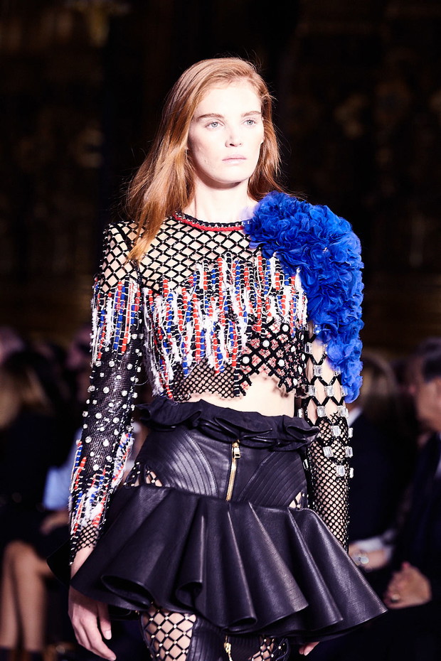 Pokaz Balmain Paris Fashion Week 2017