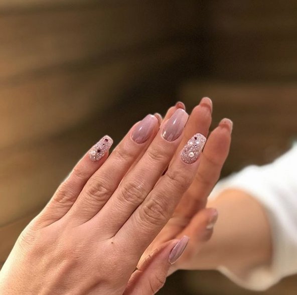 Sylwestrowy manicure