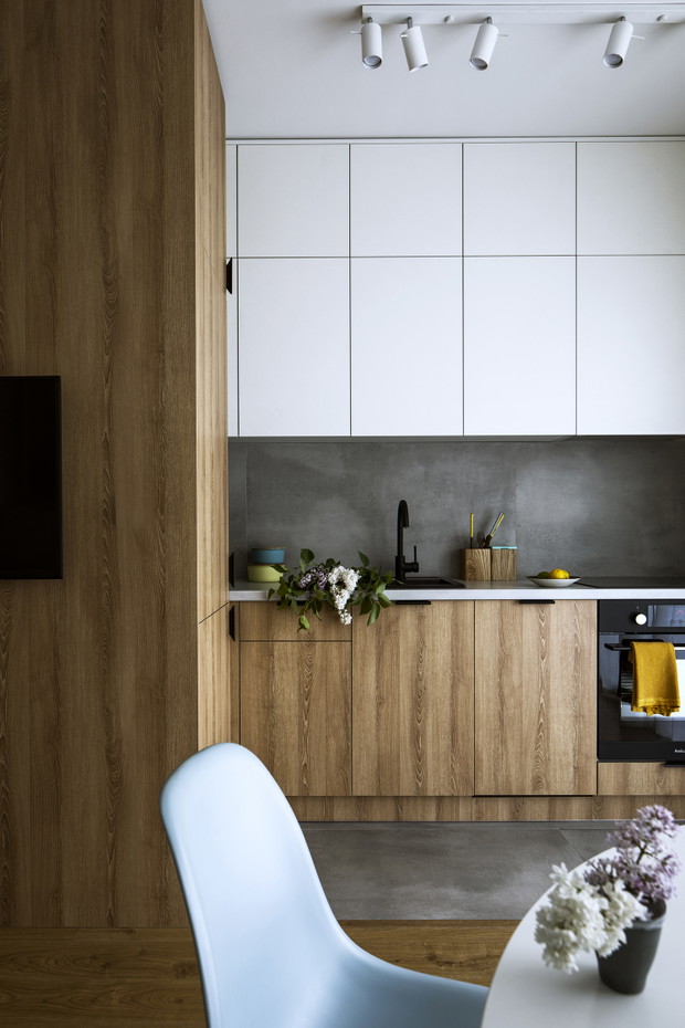 36 metrów kwadratowych na wynajem, projekt: Patrycja Suszek-Rączkowska, pracownia Poco Design