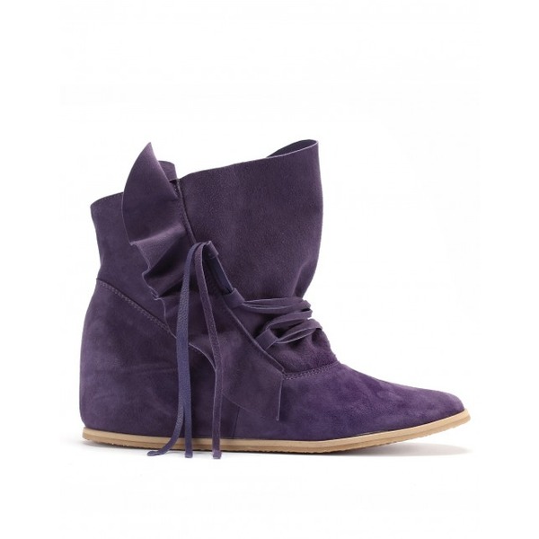 Fioletowe buty