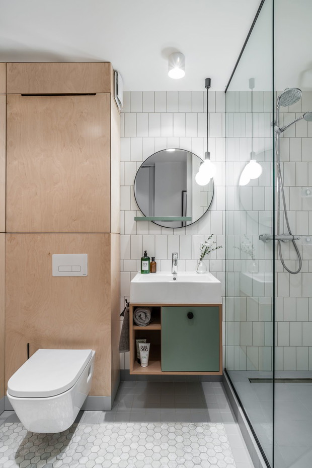Skandynawski styl w gdańskim mieszkaniu, projekt: Raca Architekci