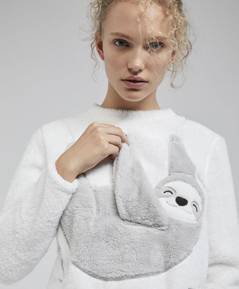 Wyprzedaż Oysho 2017:bluza