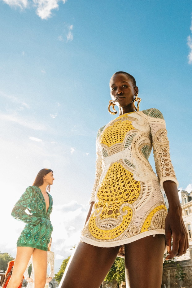Balmain haute couture jesień-zima 2020/2021