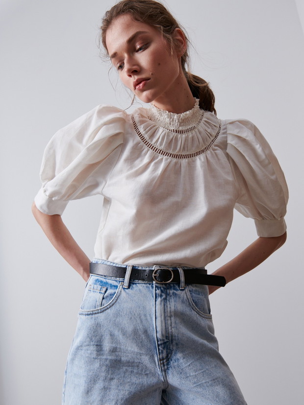 Modne bluzki 2020: w stylu Gibson Girl