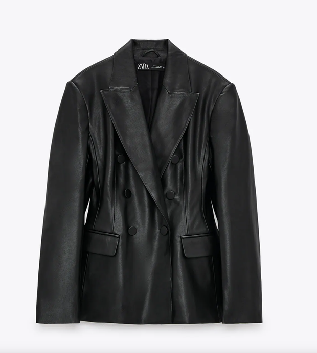Marynarka skórzana, Zara, 249 zł