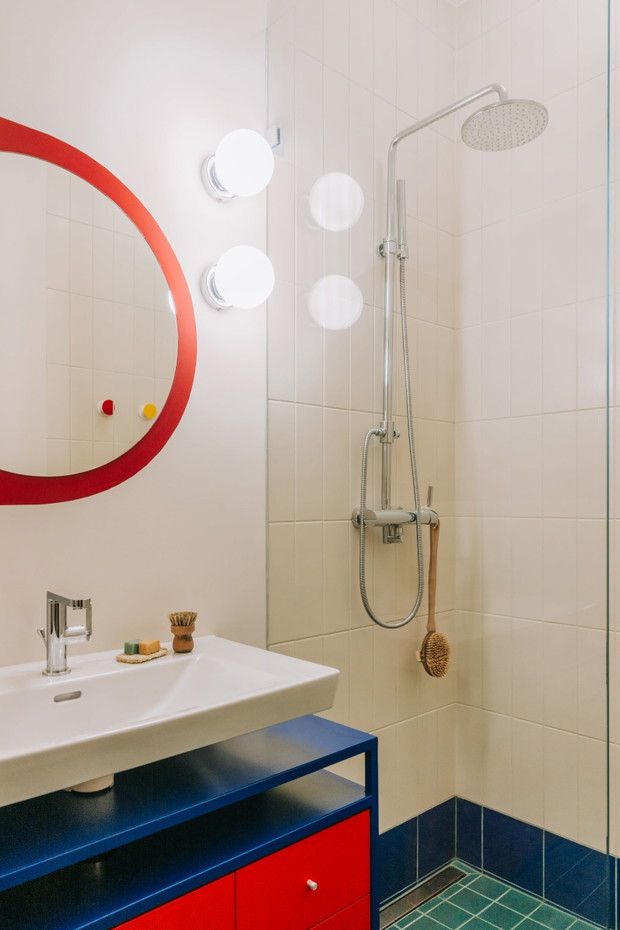 Mieszkanie w kamienicy w Śródmieściu, projekt: Aleksandra Hyz, architekt wnętrz